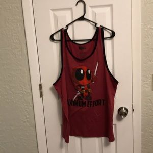 Marvel Deadpool Maximum Effort Tank Top